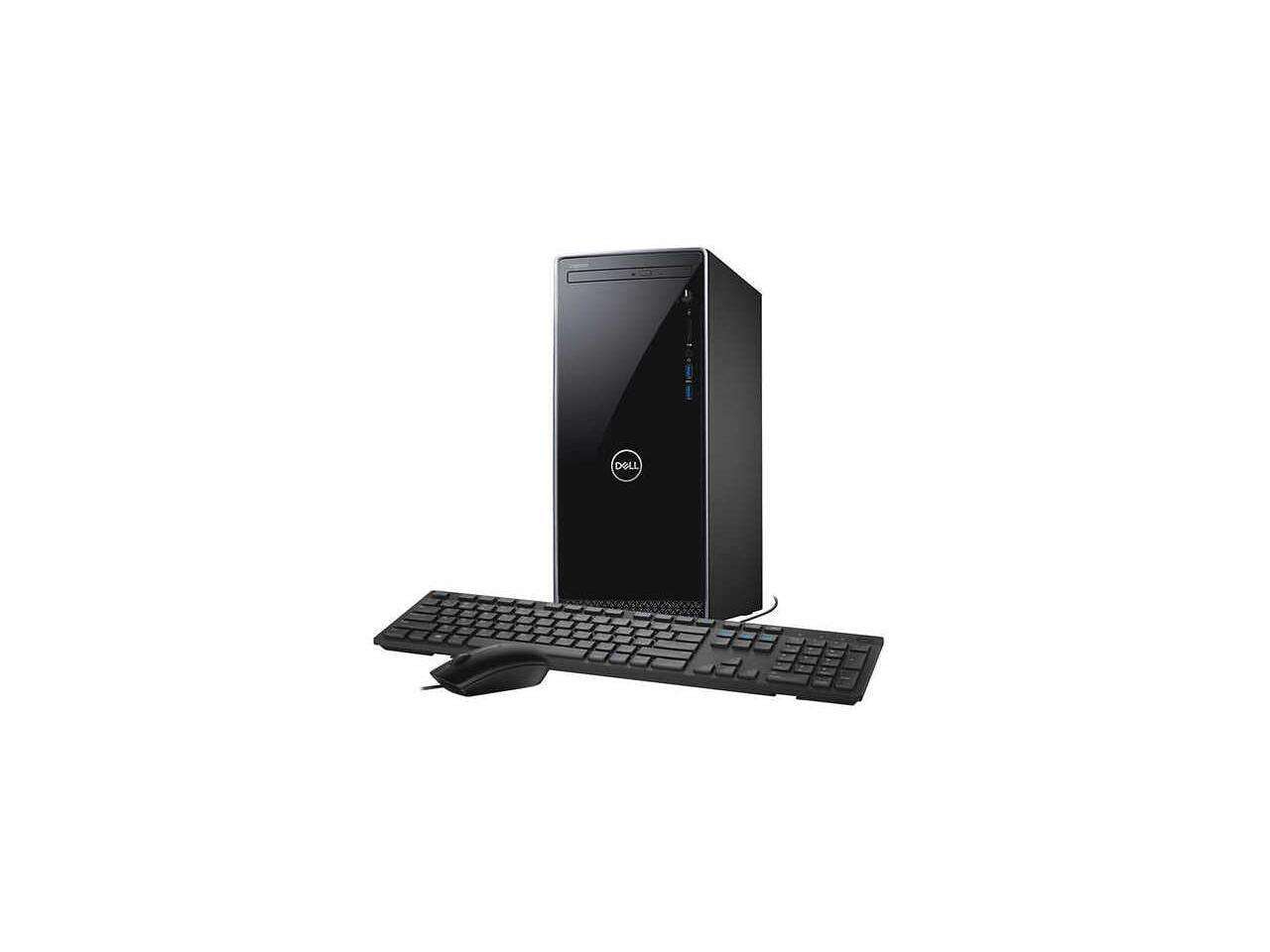 Dell Inspiron Desktop,8th Gen Intel Core i7-8700 Six Core Processor,32GB DDR4,1TB SSD Plus 1TB HDD Dual Hard Drive, DVD-RW, 2GB NVIDIA GeForce GT 1030 Graphics, Wifi,Bluetooth,Windows 10 Pro